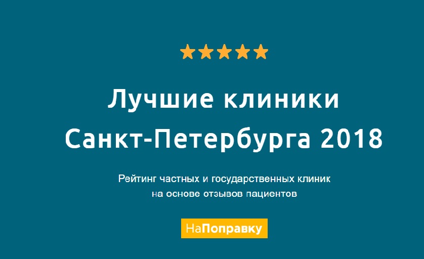 Лучшие клиники Санкт-Петербурга 2018